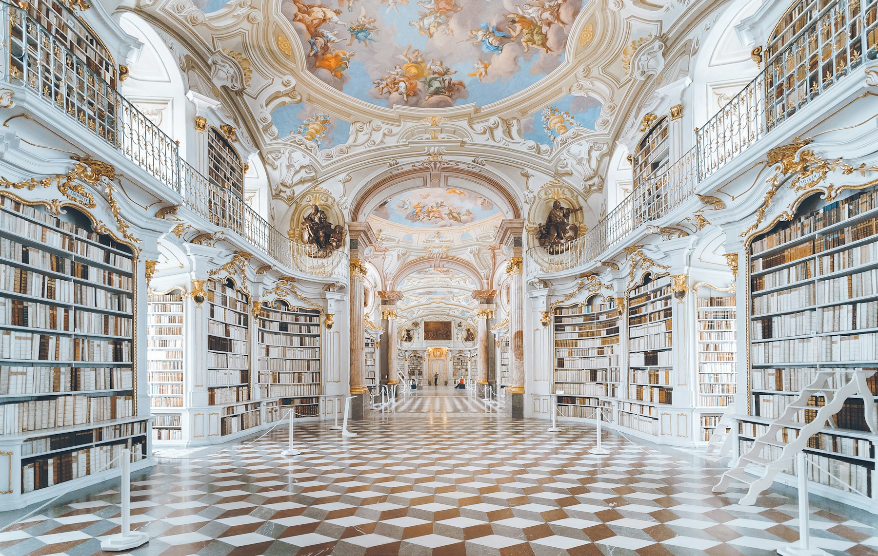 La biblioteca dell'Abbazia di Admont, Austria