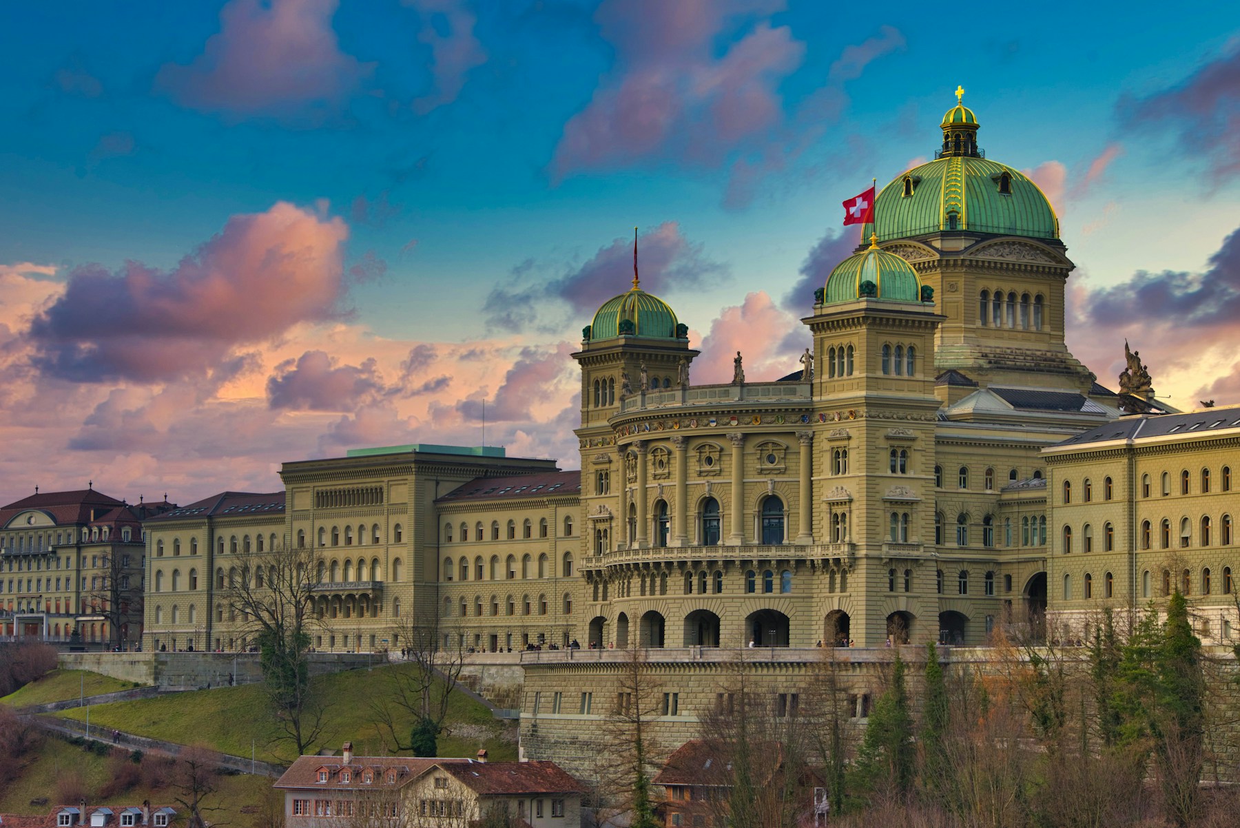 Das Bundeshaus in Bern
