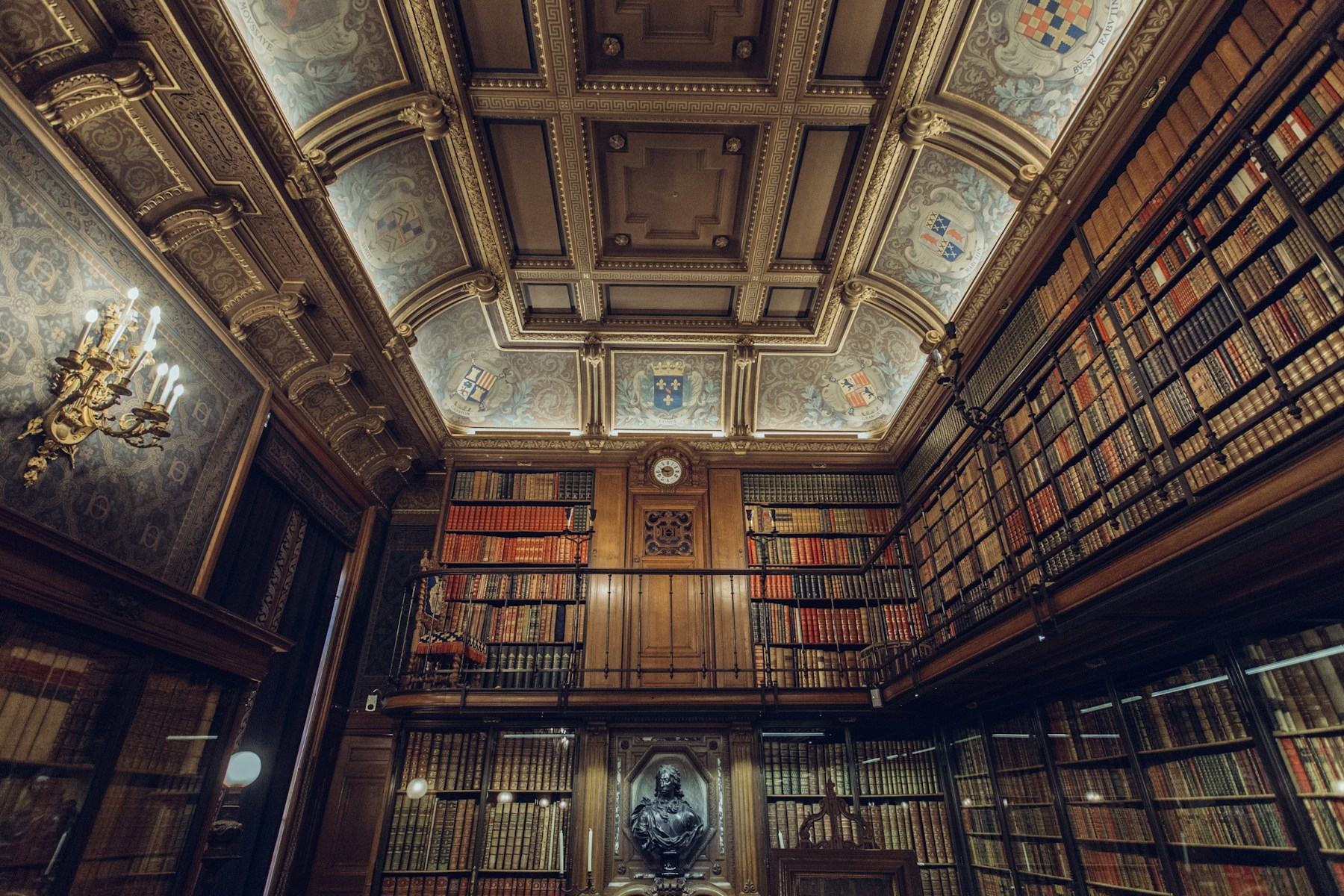 A private library in Chantilly, France